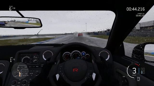 Forza Motorsport 6: APEX - Free Drive in the Rain with Nissan GT-R Black Edition смотреть онлайн