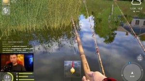 Русская Рыбалка 4. Озеро Комариное. Ловля карася на карповые оснастки.