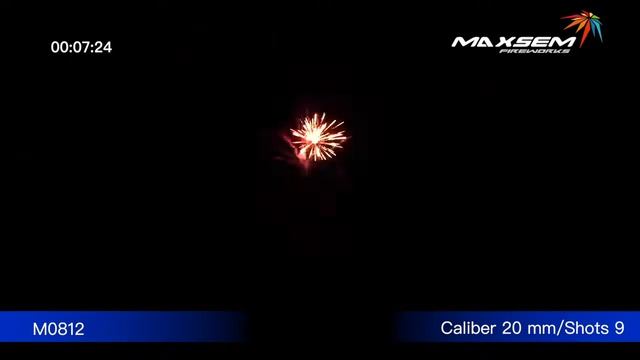 M0812 Angel (0,8"х9) батарея салютов смотреть онлайн