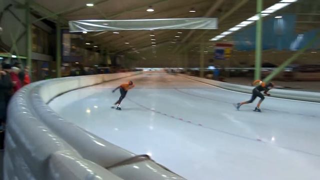 Björn Kitselaar - Tijs van Gennip HJB 500m NK Junioren Sprint Enschede 2022 смотреть онлайн