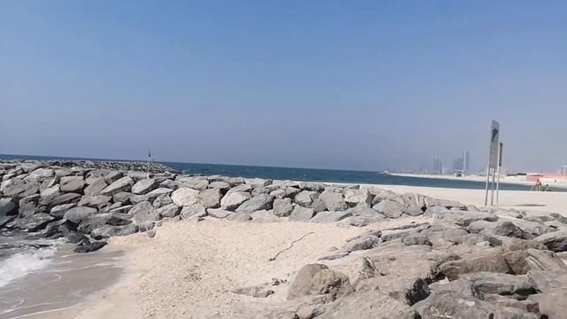 dubai al khan Beach. (beautiful places to visit 2021) смотреть онлайн