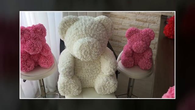 Мишка из роз . Производитель. Розница, опт. смотреть онлайн