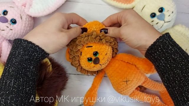 Видеообзор по игрушкам и их вязанию. Мастер-класс 