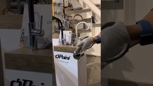 Смеситель для кухни CRETA с выдвижным изливом смотреть онлайн