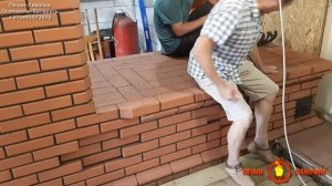 Печь с лежанкой на 2 этажа | Печки-Лавочки