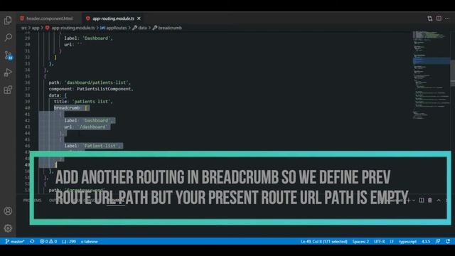 Dynamic Breadcrumb in Angular смотреть онлайн