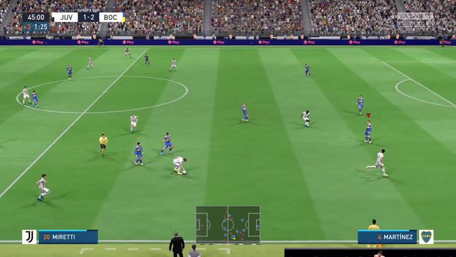 01-FIFA 23 EUROPA CUP / OCT-FINALS 1 / JUVENTUS FC x BOCA JUNIORS смотреть онлайн
