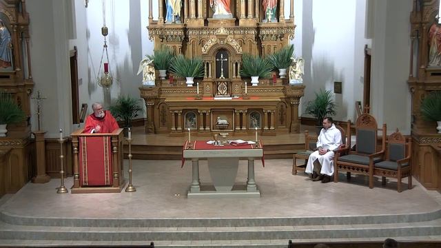 St. Peter Catholic Parish (Palm Sunday) Mass, Sunday, March 24th, 2024, 7am смотреть онлайн