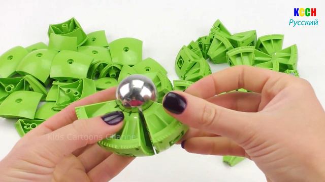 Огромное Плей До M&M's Яйцо Сюрприз | Играем с Магнитным Конструктором | Игрушки Сюрпризы для детей смотреть онлайн