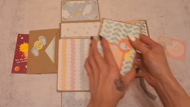 "Baby book" детский скрапбукинг альбом смотреть онлайн