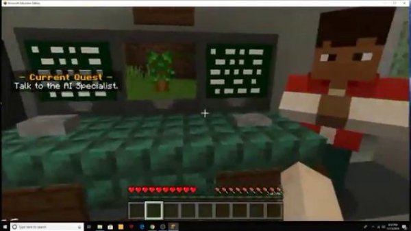 Minecraft Education Edition Playthrough: Hour of Code