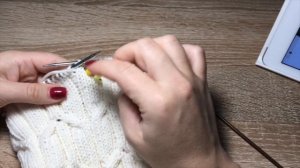 МК . Детская шапка спицами . На возраст 2-4 года.