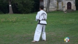 Обучение Джун Гун туля(вид спереди), Taekwondo Joong-Gun (front)