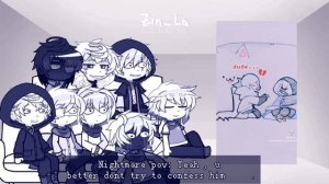 Depressive Ink AU React to Original Cross and Error | 2/? | GCRV