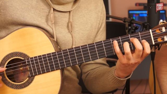 Сложные упражнения для левой | Уроки гитары смотреть онлайн