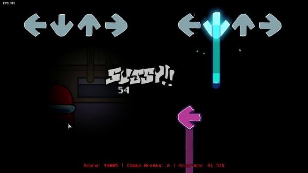 Игра · ФНФ против Импостера v4 2