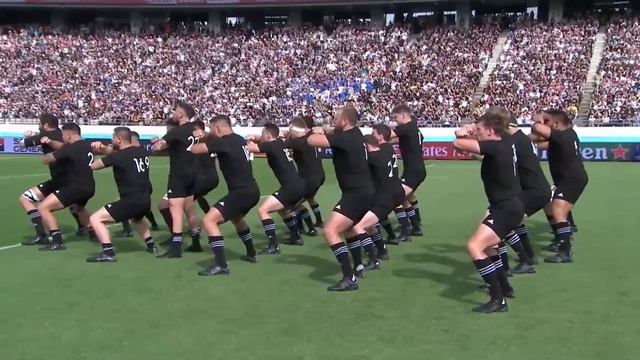 All Blacks perform fierce haka смотреть онлайн