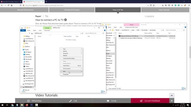 Update LG Smart TV WebOS Software Firmware Manually смотреть онлайн