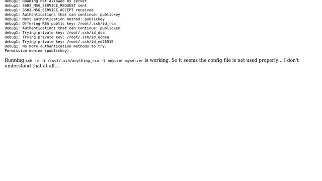 Unix & Linux: SSH: Permission denied as given IdentityFile is not used (2 Solutions!!) смотреть онлайн