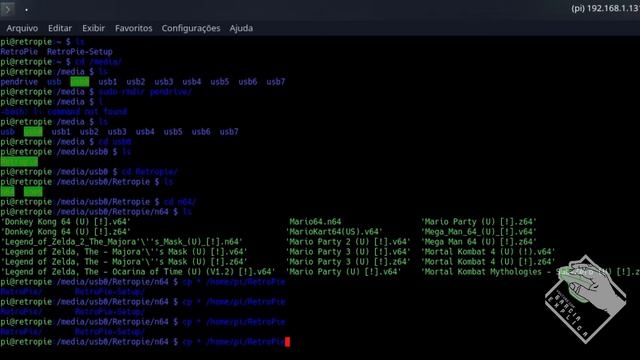 Raspberry Pi (3B+) - Copiar ROMS para Retropie (Por rede e por USB) смотреть онлайн