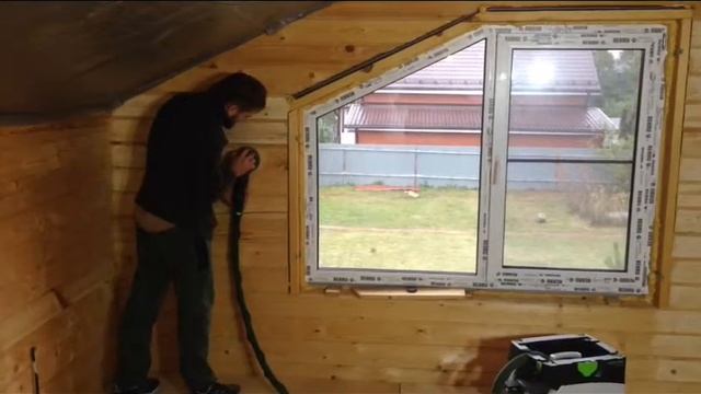 Шлифовка бруса без пыли смотреть онлайн