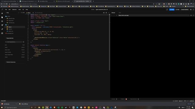 React Three Fiber - Create Landscapes using Displacement Maps смотреть онлайн
