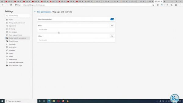 ✅ How To Allow Or Block Pop-ups And Redirects For Sites in Microsoft Edge (2021)