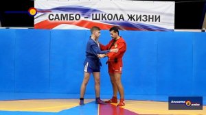 Королева бросков самбо Боковая подсечка часть 1