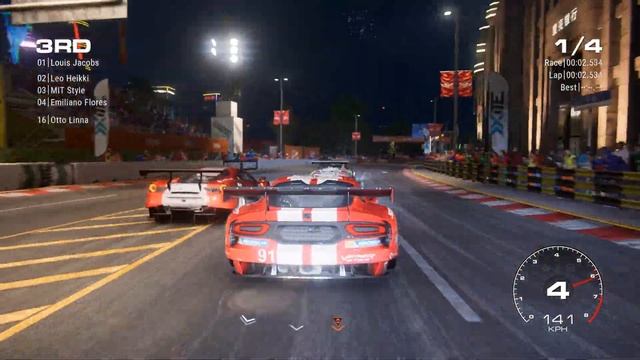 Прохождение игры GRID | SRT Viper GTS-R | Logitech G29 смотреть онлайн