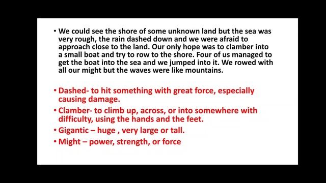 Robinson Crusoe Class 5 (Part 1 ) Explanation in English ( New Oxford Modern English ) смотреть онлайн