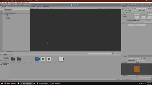 Procedural Generation In Unity 2D With Tile & Perlin noise смотреть онлайн