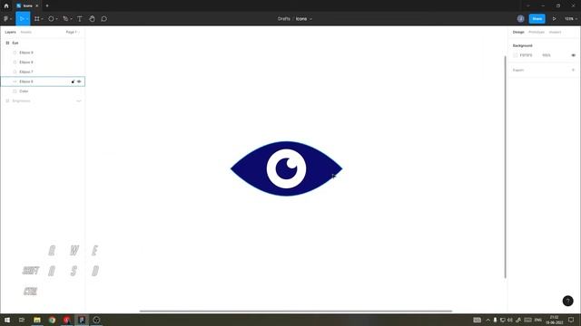 How to create an eye icon using Figma! смотреть онлайн