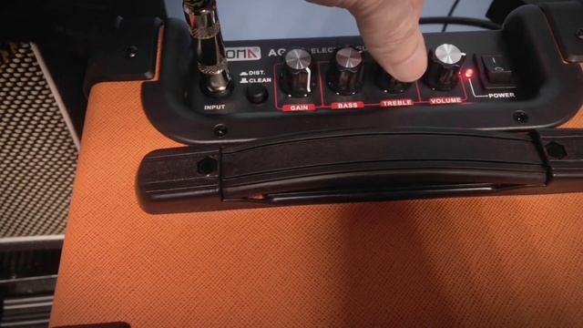 AROMA AG-10 ORANGE - комбик для электрогитары смотреть онлайн