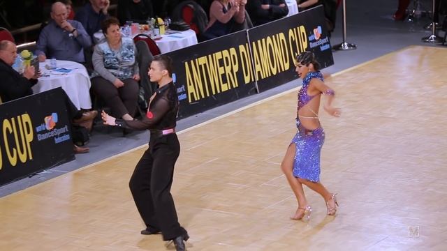 Andrey Gusev - Vera Bondareva, RUS | Diamond Cup Antwerp 2018 - WO LAT - F S смотреть онлайн