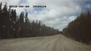 Состояние дороги Каргополь-Пудож