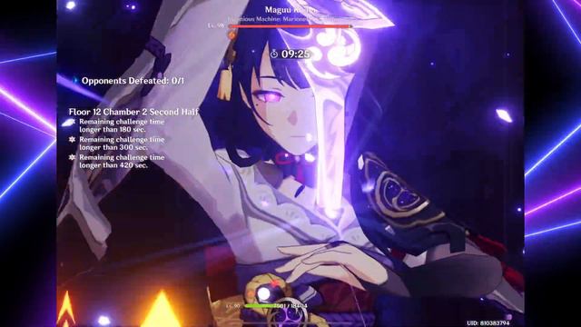 Abyss F12 Ft. Nahida + Miko team смотреть онлайн