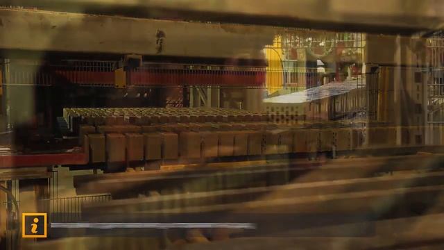 Процесс производства кирпича на 