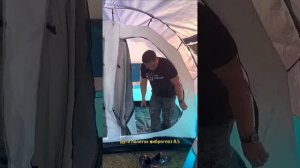 Палатка дом туристическая 4-6 местная с тамбуром