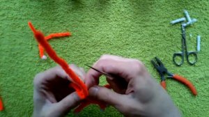 Мастер-класс по игрушкам из синельной проволоки. Кот или кошка. Часть третья.