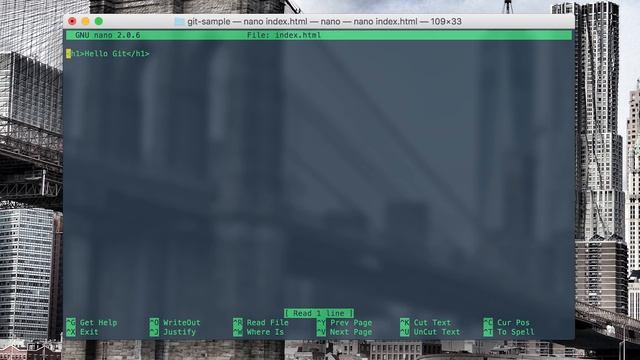 Git: Урок 8. Решение простого конфликта смотреть онлайн