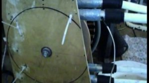 Нагреватель на постоянных магнитах с радеальны мотором