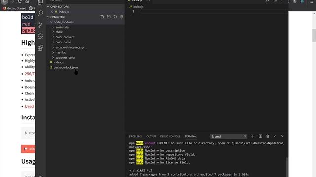Using NPM Package Manager смотреть онлайн