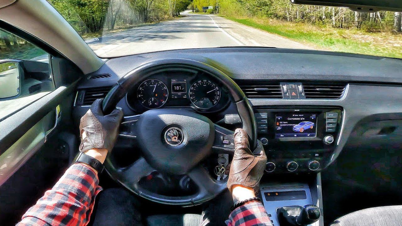 2013 Skoda Octavia 1.8 STAGE 1 (250HP, FWD) - POV Overview & Test Drive смотреть онлайн
