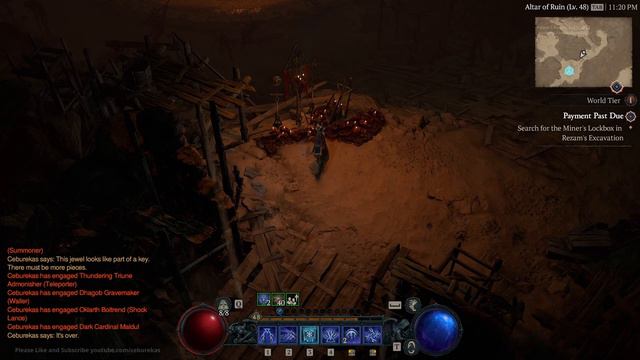 Diablo IV - ACT IV - Altar of Ruin OST Music смотреть онлайн