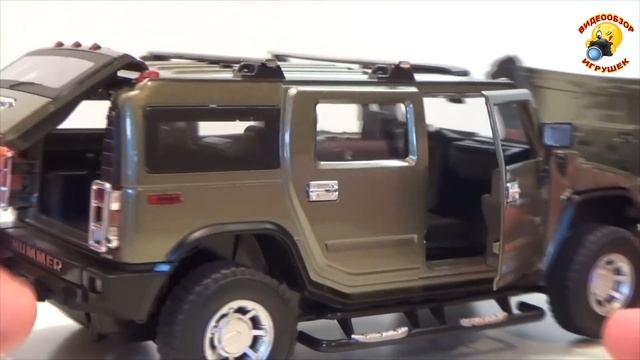 Хаммер на радиоуправлении обзор игрушек Hummer H2 смотреть онлайн