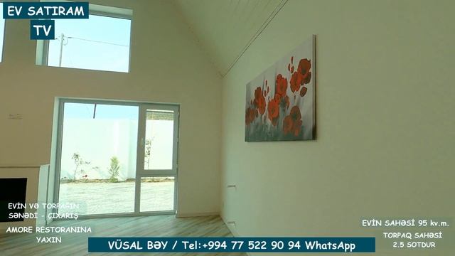 75 000 (85 000) MANATA NOVXANIDA EV SATILIR /Недвижимость / EV SATIRAM TV/ bag evleri /ev satışı смотреть онлайн