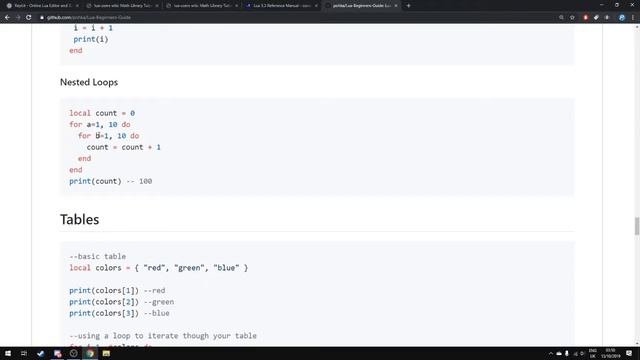 Lua Crash Course - Less than 15mins смотреть онлайн