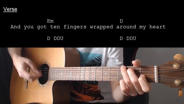 The Kid LAROI - Thousand Miles EASY Guitar Tutorial With Chords / Lyrics смотреть онлайн