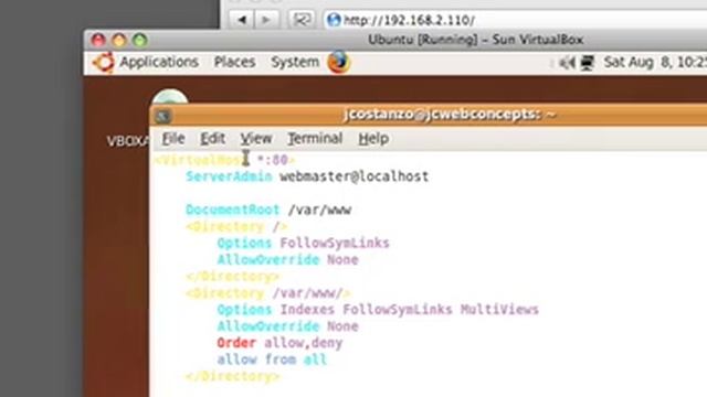 Ubuntu 9.10 Web Server смотреть онлайн