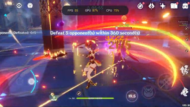 Genshin Impact Highest 60fps Dungeon Test on Realme GT Neo 3 Dimensity 8100 смотреть онлайн